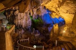 Water cave + Elephant cave + Loup cave + Pou Kham cave + Blue Lagoon 1 + Kayaking 