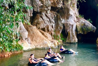Kayaking + Non cave + Nang Far cave + Phakai View pont + Blue Lagoon 1 